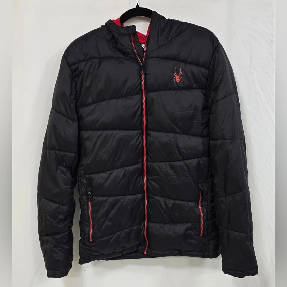 Spyder men S/P Nexus jacket black / red insulated puffer gorpcore hiking outside
